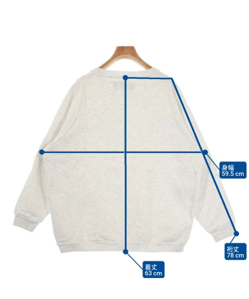 THIRD MAGAZINE（サードマガジン）スウェット グレー サイズ:9(M位) レディース/2200640345044