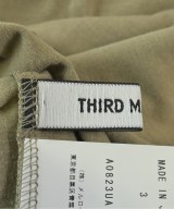 THIRD MAGAZINE（サードマガジン）シャツワンピース カーキ サイズ:3(L位) レディース/2200644593588