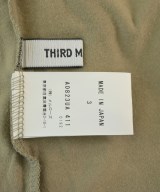 THIRD MAGAZINE（サードマガジン）シャツワンピース カーキ サイズ:3(L位) レディース/2200644611442