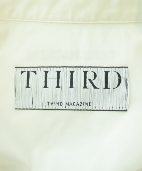 THIRD MAGAZINE（サードマガジン）ブラウス 白 サイズ:9(M位) レディース/2200644748407