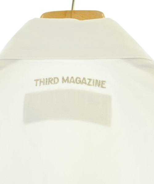 THIRD MAGAZINE（サードマガジン）ブラウス 白 サイズ:9(M位) レディース/2200644748407