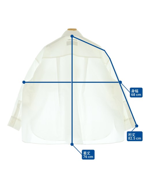 THIRD MAGAZINE（サードマガジン）ブラウス 白 サイズ:9(M位) レディース/2200644748407
