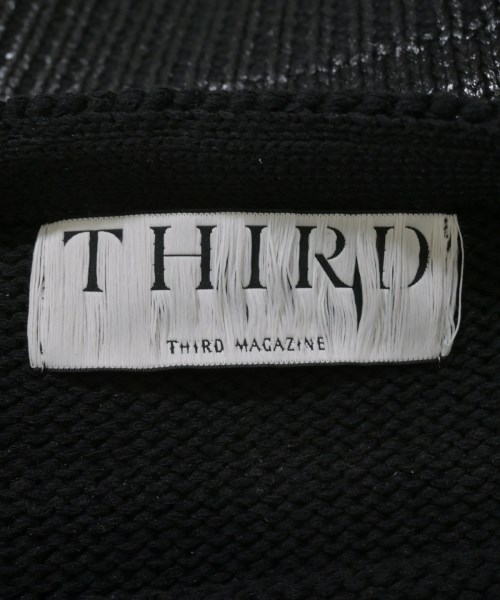 THIRD MAGAZINE（サードマガジン）ニット・セーター 黒 サイズ:9(M位) レディース/2200629508019