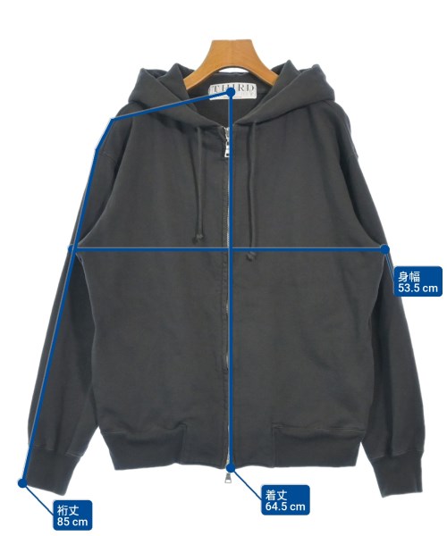 THIRD MAGAZINE（サードマガジン）パーカー グレー サイズ:9(M位) レディース/2200620191067