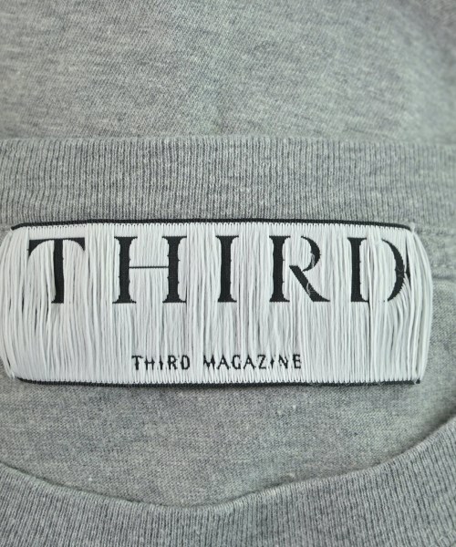 THIRD MAGAZINE（サードマガジン）Tシャツ・カットソー グレー サイズ:9(M位) レディース/2200671792022