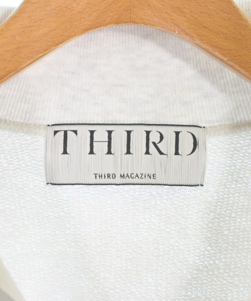 THIRD MAGAZINE（サードマガジン）スウェット 白 サイズ:9(M位) レディース/2200676265064