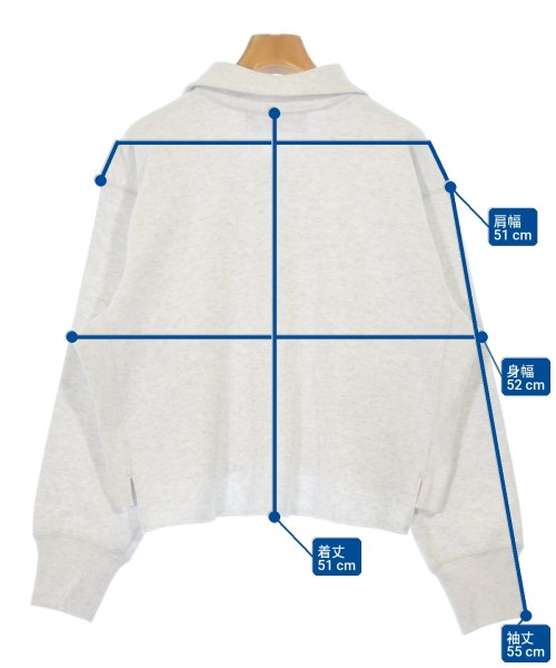 THIRD MAGAZINE（サードマガジン）スウェット 白 サイズ:9(M位) レディース/2200676265064