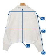 THIRD MAGAZINE（サードマガジン）スウェット 白 サイズ:9(M位) レディース/2200676265064