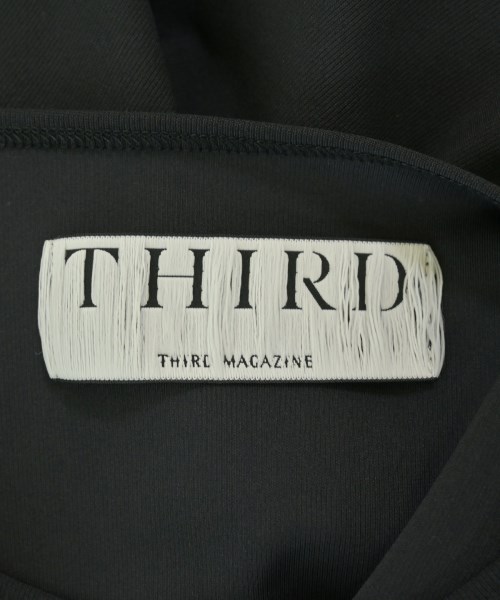 THIRD MAGAZINE（サードマガジン）ワンピース 黒 サイズ:2(M位) レディース/2200675629072