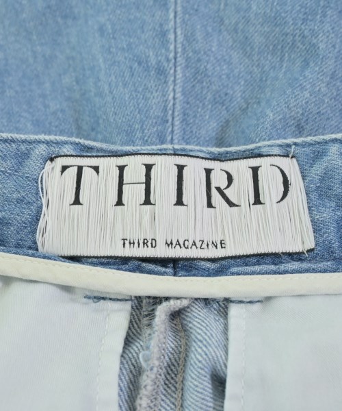 THIRD MAGAZINE（サードマガジン）デニムパンツ 青 サイズ:3(L位) レディース/2200686367024