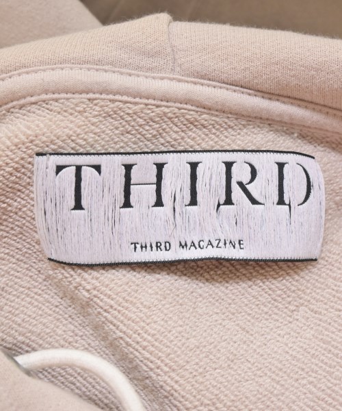 THIRD MAGAZINE（サードマガジン）パーカー ベージュ サイズ:9(M位) レディース/2200648568032
