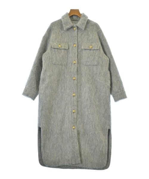 THIRD MAGAZINE(サードマガジン)シャツワンピース グレー サイズ:9(M位)/2200653128047