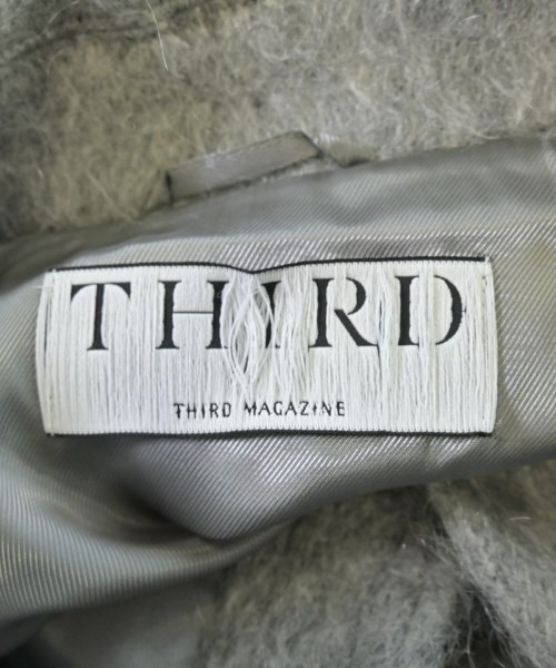 THIRD MAGAZINE（サードマガジン）シャツワンピース グレー サイズ:9(M位) レディース/2200653128047
