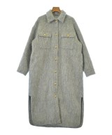 THIRD MAGAZINE（サードマガジン）シャツワンピース グレー サイズ:9(M位) レディース/2200653128047