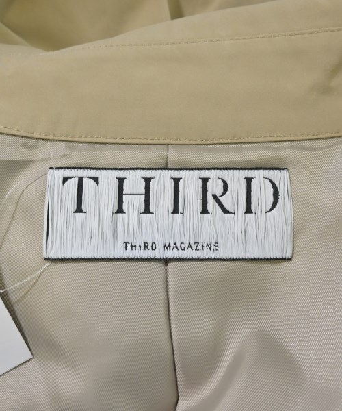 THIRD MAGAZINE（サードマガジン）トレンチコート ベージュ サイズ:9(M位) レディース/2200716092018