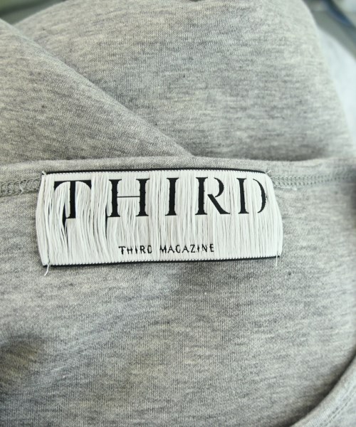 THIRD MAGAZINE（サードマガジン）Tシャツ・カットソー グレー サイズ:9(M位) レディース/2200713793086