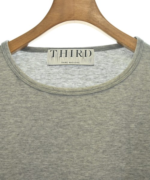 THIRD MAGAZINE（サードマガジン）Tシャツ・カットソー グレー サイズ:9(M位) レディース/2200713793086