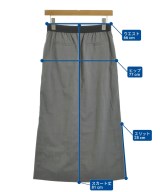 THIRD MAGAZINE（サードマガジン）ロング・マキシ丈スカート グレー サイズ:9(M位) レディース/2200644449052