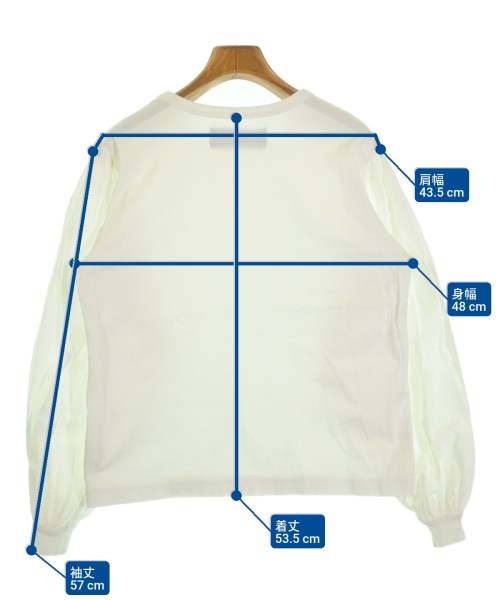 THIRD MAGAZINE（サードマガジン）Tシャツ・カットソー 白 サイズ:9(M位) レディース/2200638143034