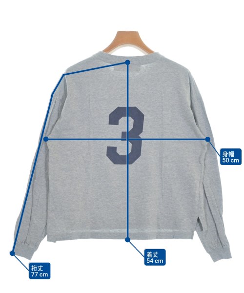 THIRD MAGAZINE（サードマガジン）Tシャツ・カットソー カーキ サイズ:9(M位) レディース/2200639071213