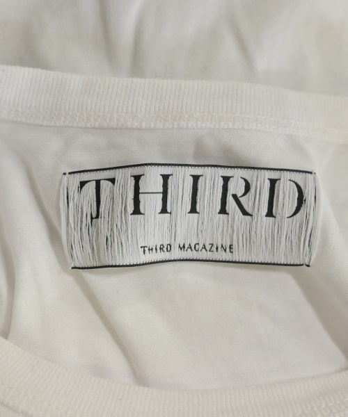 THIRD MAGAZINE（サードマガジン）Tシャツ・カットソー 白 サイズ:9(M位) レディース/2200639071220