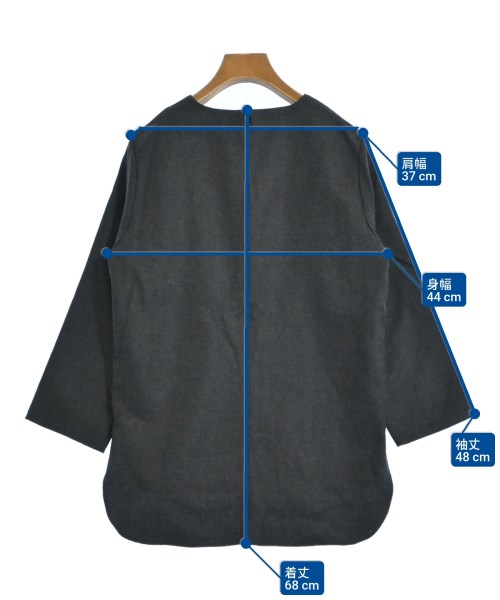 THIRD MAGAZINE（サードマガジン）ブラウス グレー サイズ:-(L位) レディース/2200646542188