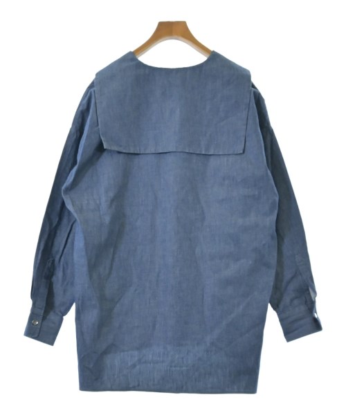 THIRD MAGAZINE（サードマガジン）ブラウス 青 サイズ:9(M位) レディース/2200644895088