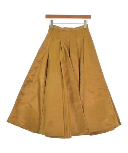 THIRD MAGAZINE(サードマガジン)ロング・マキシ丈スカート 黄 サイズ:2(M位)/2200661741511