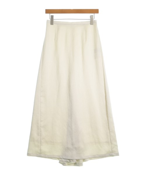 THIRD MAGAZINE(サードマガジン)ロング・マキシ丈スカート 白 サイズ:2(M位)/2200663236183