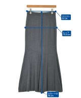 THIRD MAGAZINE（サードマガジン）ロング・マキシ丈スカート グレー サイズ:9(M位) レディース/2200666517067