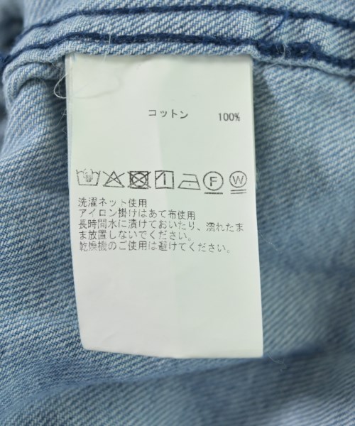 THIRD MAGAZINE（サードマガジン）カジュアルシャツ 青 サイズ:9(M位) レディース/2200729050098