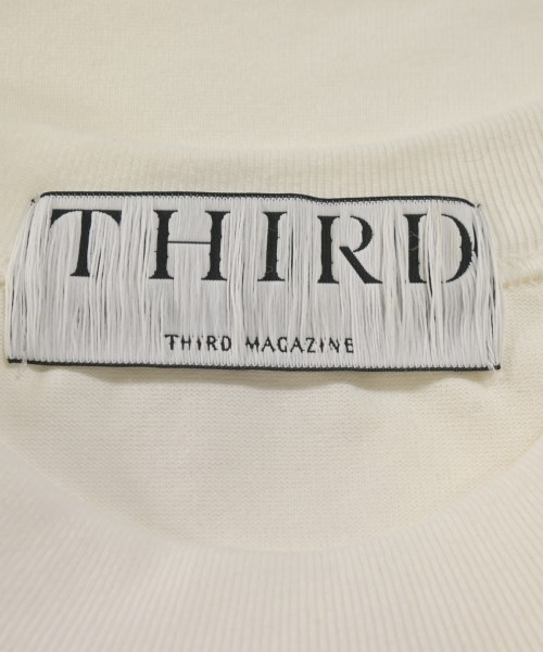 THIRD MAGAZINE（サードマガジン）Tシャツ・カットソー 白 サイズ:9(M位) レディース/2200720482089