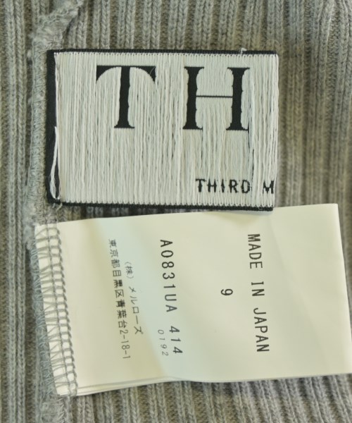 THIRD MAGAZINE（サードマガジン）ワンピース グレー サイズ:9(M位) レディース/2200723174110