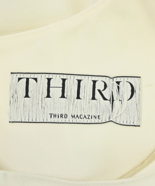 THIRD MAGAZINE（サードマガジン）ブラウス 白 サイズ:9(M位) レディース/2200683372052