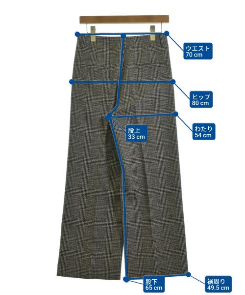 raspail（ラスパイユ）スラックス 黒 サイズ:36(S位) レディース/2200616385302