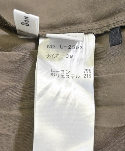 Doneeyu（ドニーユ）ブラウス 茶 サイズ:38(M位) レディース/2200626061081