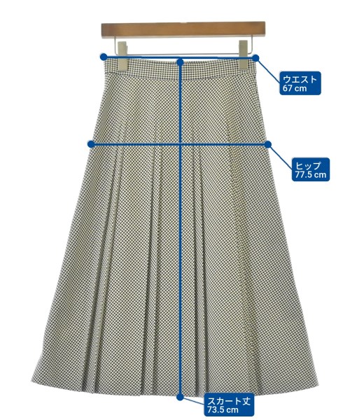 Doneeyu（ドニーユ）ロング・マキシ丈スカート 茶 サイズ:38(M位) レディース/2200619187026