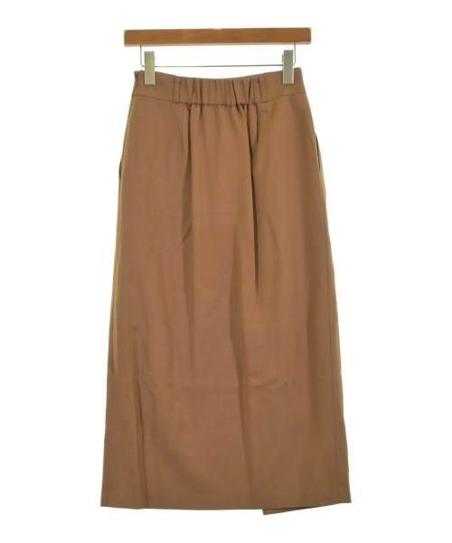 Doneeyu（ドニーユ）ロング・マキシ丈スカート 茶 サイズ:36(S位) レディース/2200608621067