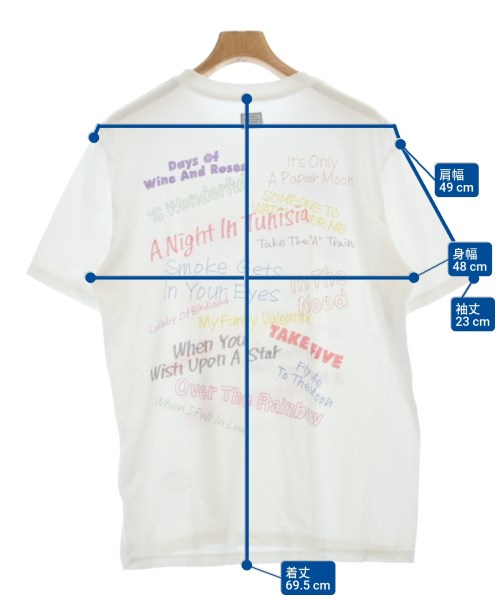 TANGTANG（タンタン）Tシャツ・カットソー 白 サイズ:L メンズ/2200612791046