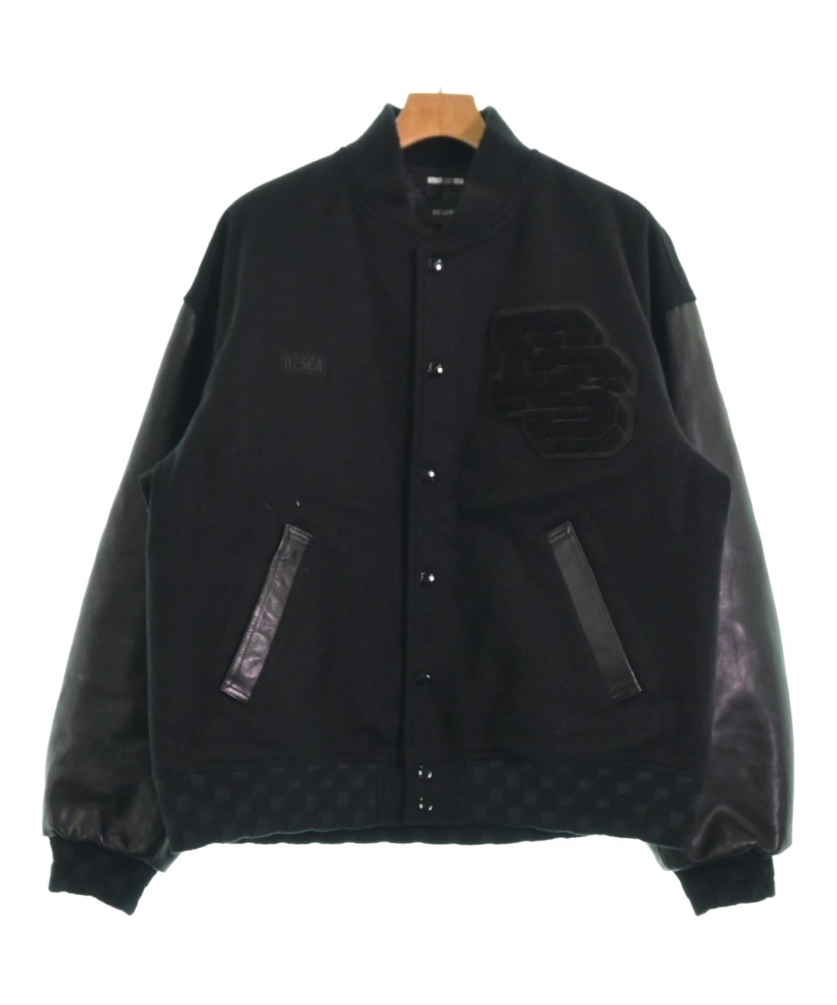 WIND AND SEA スタジャン ブラック WIND AND SEA（ウィンダンシー）スタジャン 黒 サイズ:L メンズ