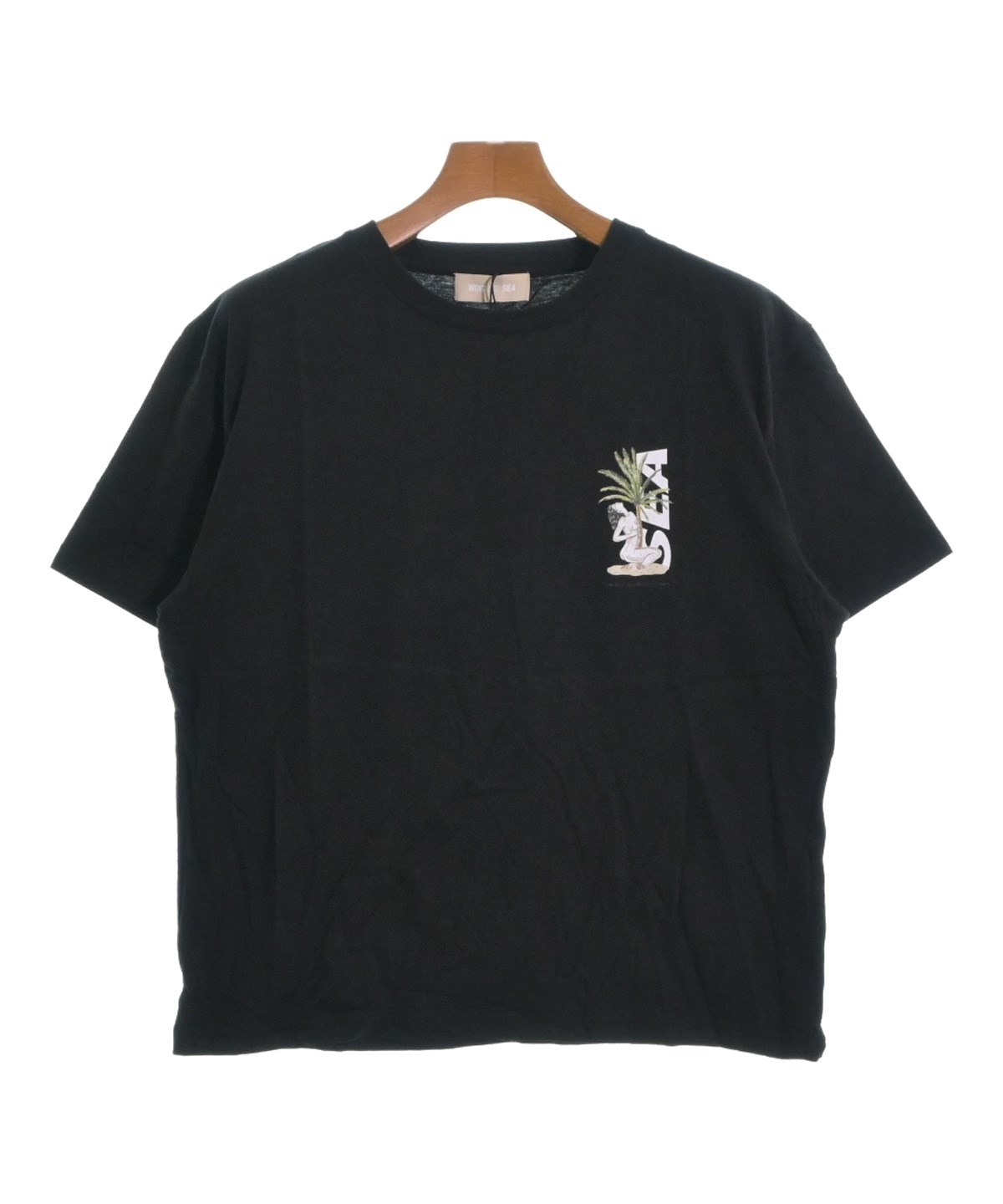WIND AND SEA(ウィンダンシー) 半袖カットソー サイズXL 黒 WIND AND SEA（ウィンダンシー）Tシャツ・カットソー 黒 サイズ