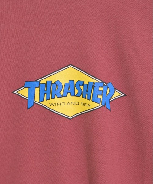 WIND AND SEA（ウィンダンシー）Tシャツ・カットソー 赤 サイズ:M メンズ/2200472753062