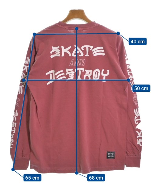 WIND AND SEA（ウィンダンシー）Tシャツ・カットソー 赤 サイズ:M メンズ/2200472753062