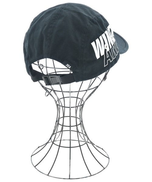 WIND AND SEA（ウィンダンシー）キャップ 黒 サイズ:F メンズ/2200635508294