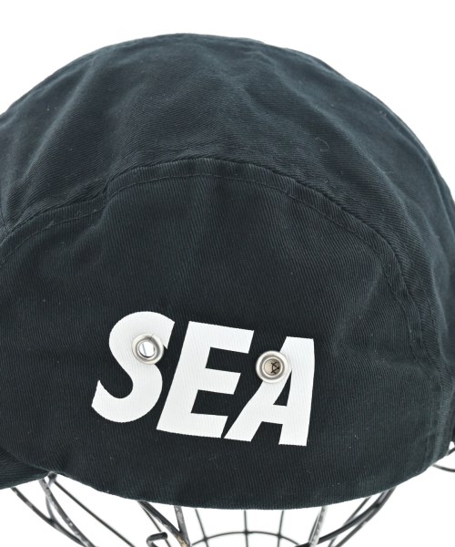 WIND AND SEA（ウィンダンシー）キャップ 黒 サイズ:F メンズ/2200635508294