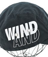 WIND AND SEA（ウィンダンシー）キャップ 黒 サイズ:F メンズ/2200635508294