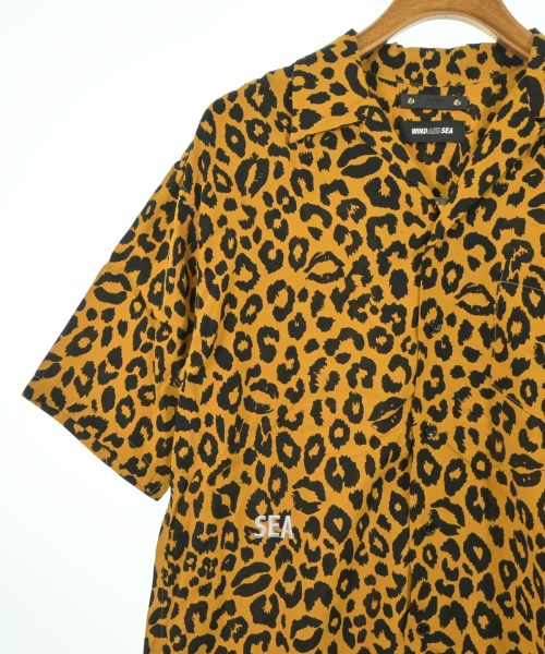 WIND AND SEA（ウィンダンシー）カジュアルシャツ 茶 サイズ:-(L位) メンズ/2200641738012