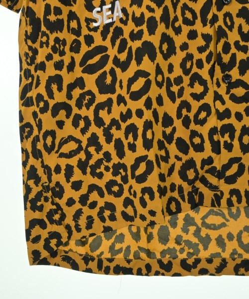 WIND AND SEA（ウィンダンシー）カジュアルシャツ 茶 サイズ:-(L位) メンズ/2200641738012