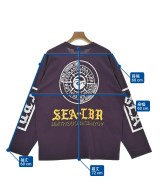 WIND AND SEA（ウィンダンシー）Tシャツ・カットソー 紫 サイズ:L メンズ/2200641738036