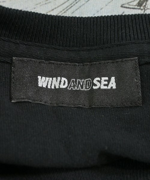 WIND AND SEA（ウィンダンシー）Tシャツ・カットソー 黒 サイズ:L メンズ/2200631267225